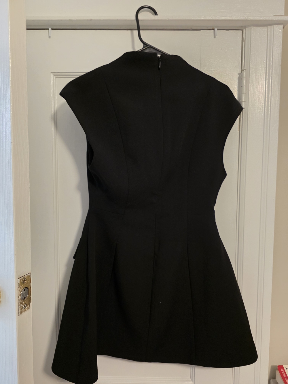 Black Deep V Mini Dress - Women - Picture 8 of 8